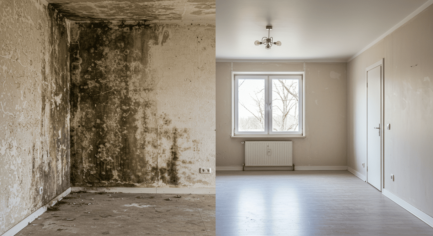 Before and After Remediation