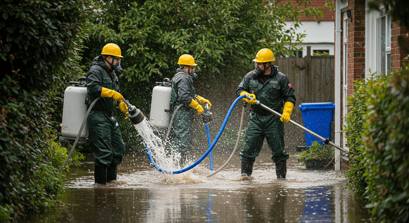 Emergency Water Removal Technicians